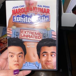Harold & Kumar go to White Castle DVD.